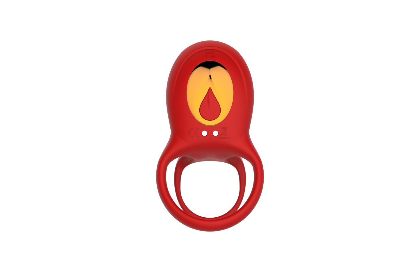 Cock Ring Vibrating for Couples – App Controlled Vibrating Cock Ring with Clitoral Stimulator, Dual Ring Silicone, 9 Modes, Waterproof, Rechargeable Vibrator Ring
