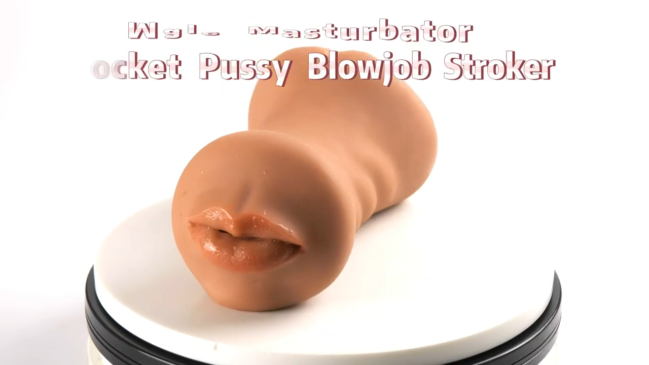 3 in 1 Male Masturbator Realistic Stroker Cup TPE Soft Washable Adult Toy Discreet
