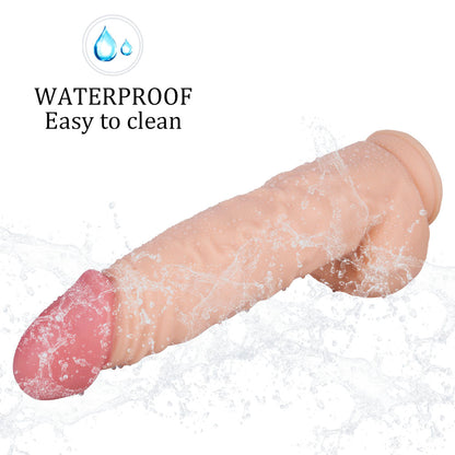 39cm Extra ThickDildo, Realistic Giant AnalDildo, Soft Dual-Density SiliconeDildo, HugeDildo, Powerful Suction Cup, XXL Large Dildo, Thick G-Spot Dildo Sex Toy, Suitable for Women/Men/Couples