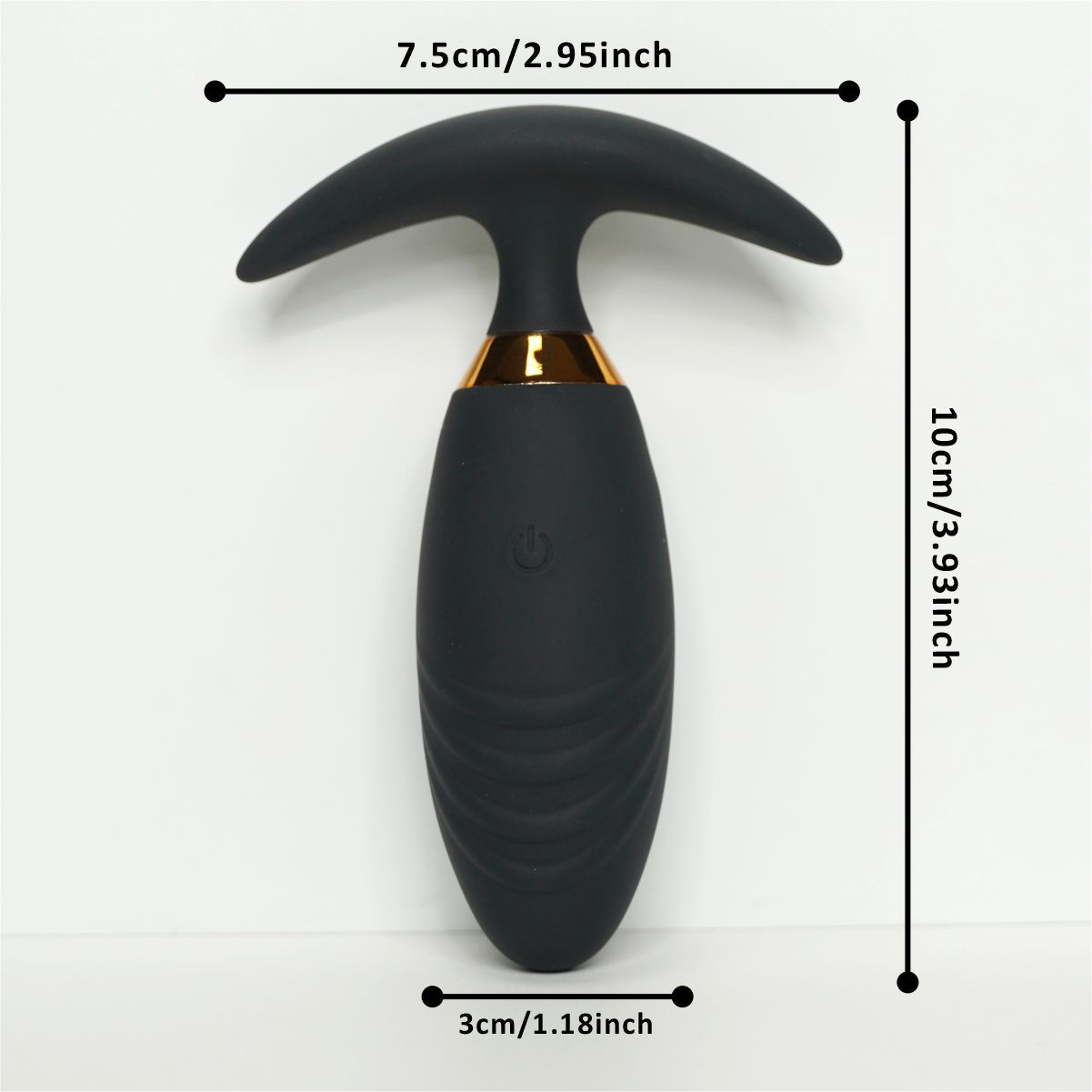 Anal Plug Anal Vibrators 10 Vibration Modes with 10M Remote Control, Waterproof Silicone Butt Plug Sex Toy Anal Vibrator Prostate Massagers, Anal Sex Toys for Men Women Couples