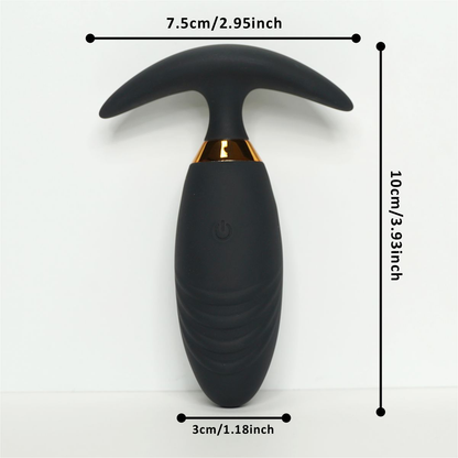 Anal Plug Anal Vibrators 10 Vibration Modes with 10M Remote Control, Waterproof Silicone Butt Plug Sex Toy Anal Vibrator Prostate Massagers, Anal Sex Toys for Men Women Couples