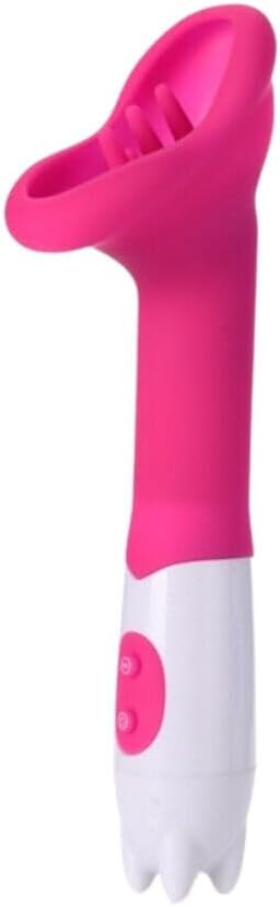 12 Mode Clitoral Suction Vibrator Waterproof Silicone Massager Pink (AAA Battery)