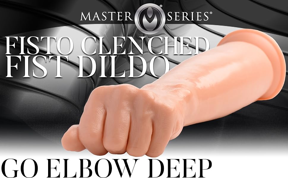 30 cm Large Silicone Hand & Forearm Adult Toy with Strong Suction Cup Base, Life-Size Realistic Design, Wide Knuckle Shape, Body-Safe Flexible Material, Discreet Packaging