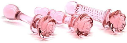 Glass Anal Plug Adult Novelty Toy – Smooth Glass, Multiple Styles