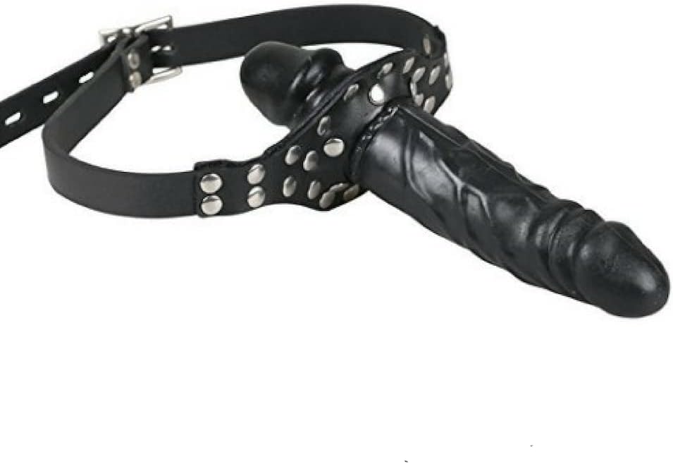 Adjustable Strap-On Harness with Silicone Dildo Adult Toy Couples Role Play Black