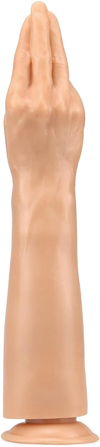 Large Silicone Fisting Dildo with Suction Cup Base 37.5cm Discreet Packaging