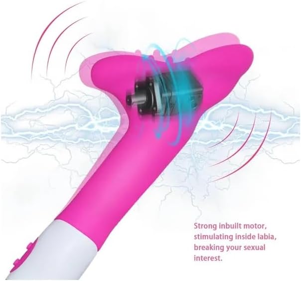 12 Mode Clitoral Suction Vibrator Waterproof Silicone Massager Pink (AAA Battery)