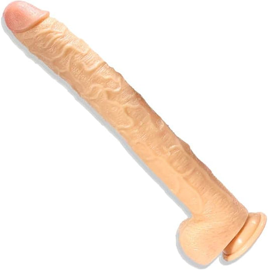 Premium Realistic Silicone Novelty Toy – Large Size, Soft & Flexible Design