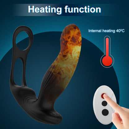 Remote Control Vibrating Butt Plug 10 Modes USB Rechargeable Silicone Waterproof