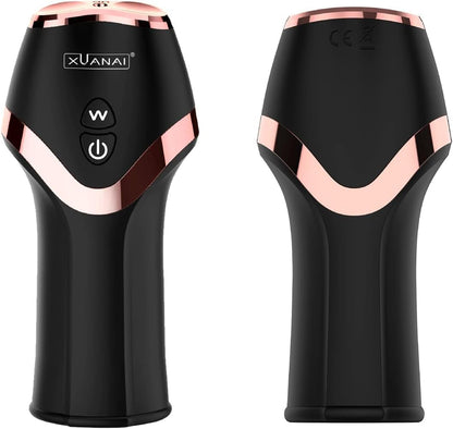 Rechargeable Male Personal Massager Trainer 12 Modes Vibration TPE ABS USB IPX5