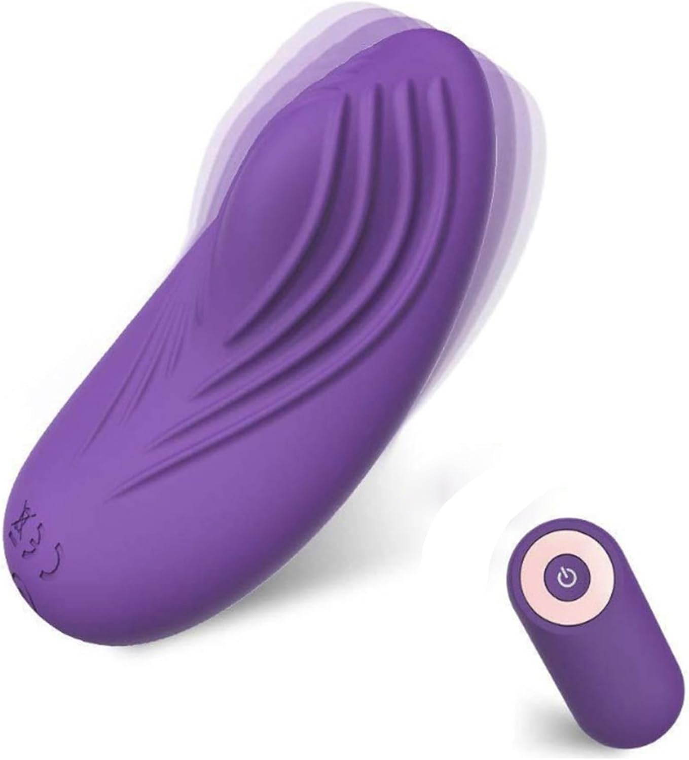 Wearable Egg Vibrator with Wireless Remote, 10 Vibration Modes, USB Rechargeable Waterproof Silicone Panty Vibrator for Women, Quiet Hands-Free Clitoral Stimulation