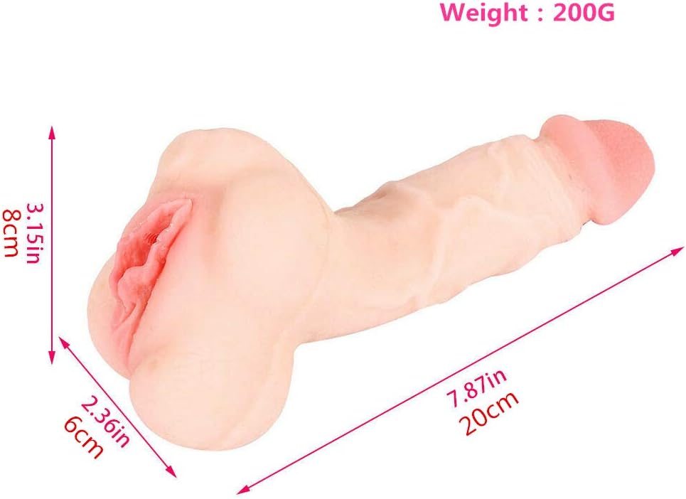 Cock Male Masturbator Dildo Pussy Pocket Sex Toys for Couple Men Women Skin Colour