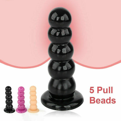 8 inch Anal Butt Plug Dildo Anal Beads Plug kit Dildo But Plug with Suction Cup G Spot Massager Sex Toys Women Men