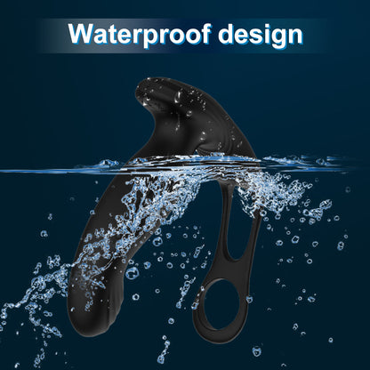 Remote Control Vibrating Butt Plug 10 Modes USB Rechargeable Silicone Waterproof
