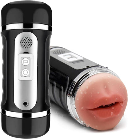 Automatic Male Masturbator Cup 2 in 1 Mastuabors Toys for Penis Stimulation, 12 Sucking & Vibrating Electric Masturberbate for Men Adult Sex Toys for Couples Men & Women Sex Toy Vibrator Stroker