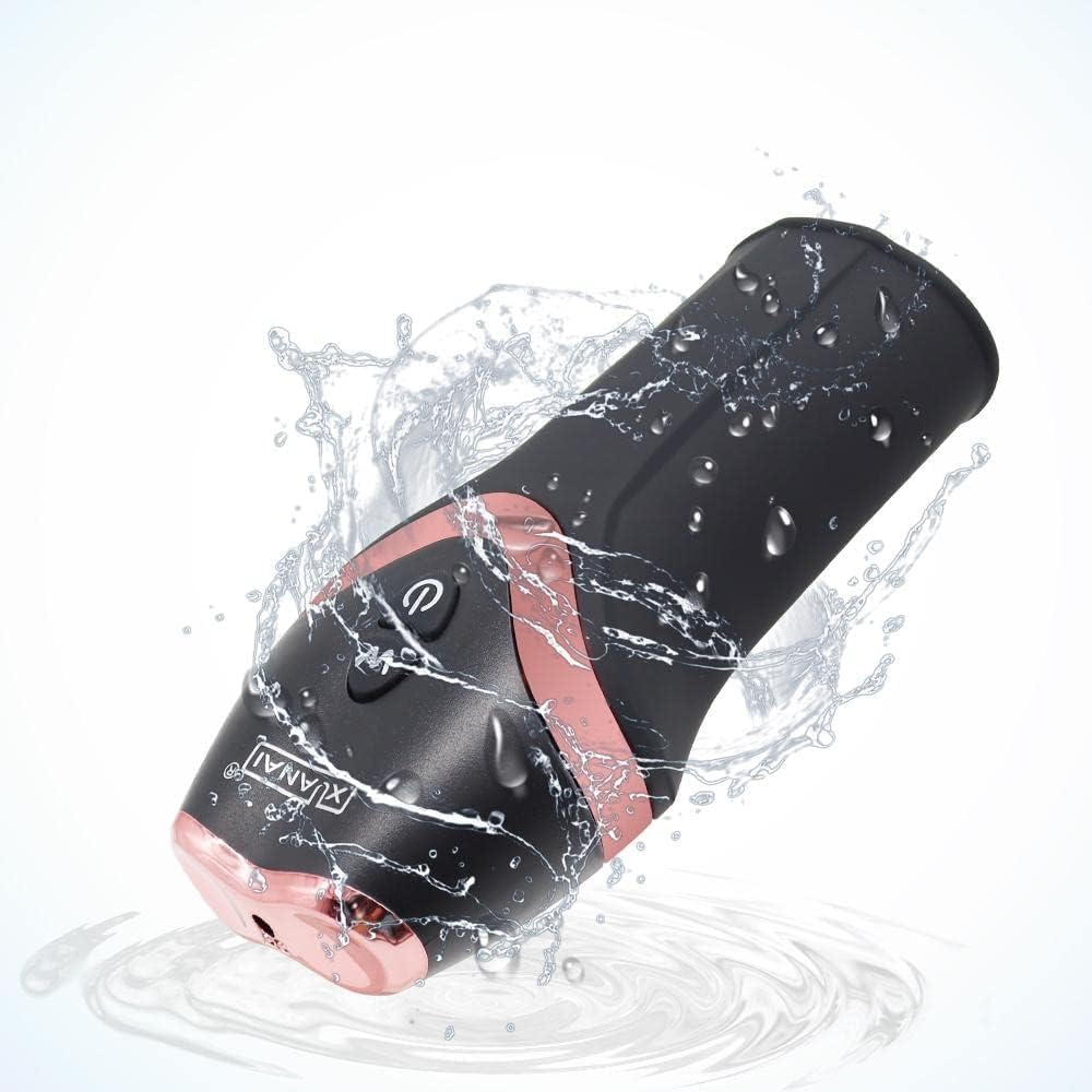 Rechargeable Male Personal Massager Trainer 12 Modes Vibration TPE ABS USB IPX5
