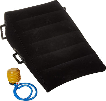 Inflatable Position Support Pillow Wedge with Handles Easy Clean Travel Friendly