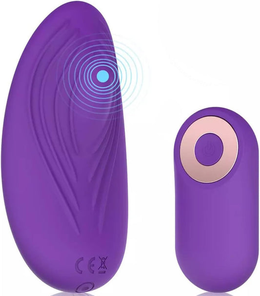 Wearable Egg Vibrator Wireless Remote Control 10 Modes USB Rechargeable Waterproof