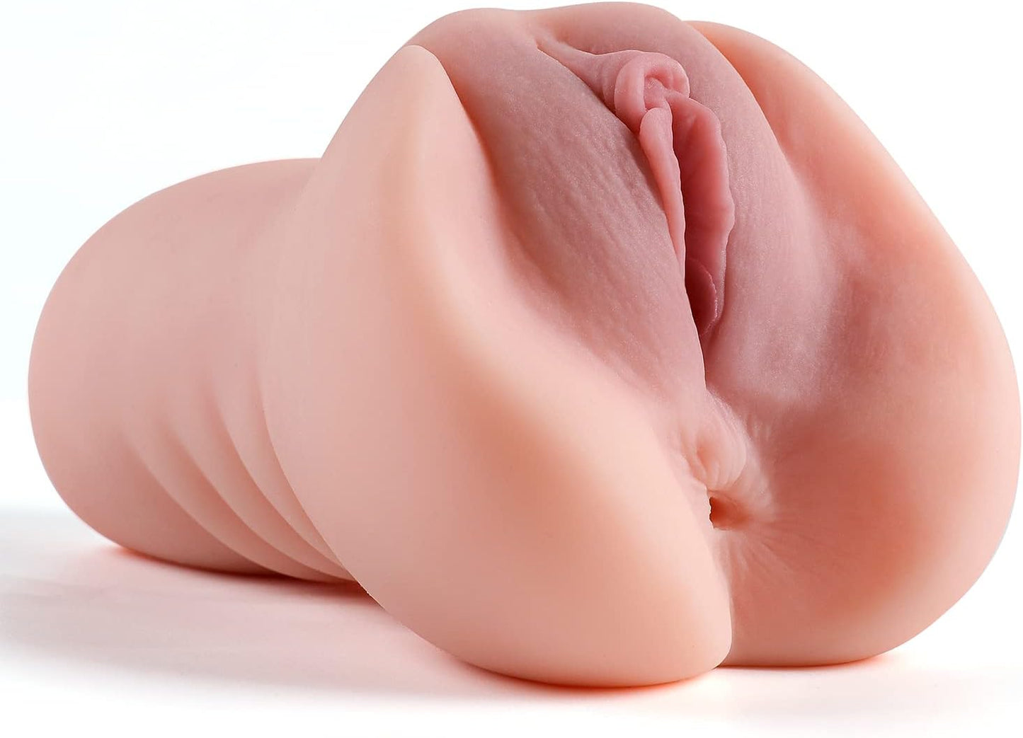 Realistic Male Masturbator Sleeve 3D Textured Dual Channel Pocket Toy 625g