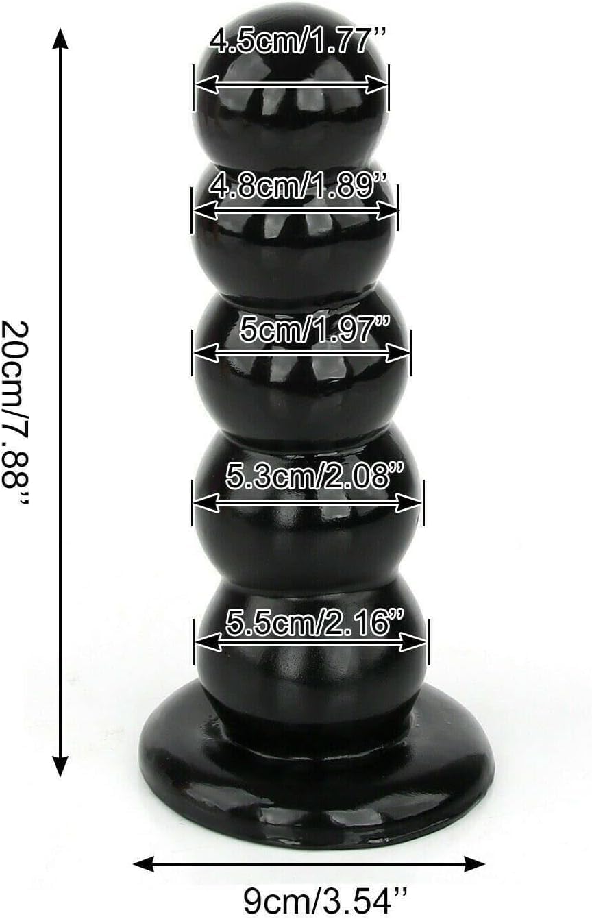 8 inch Anal Butt Plug Dildo Anal Beads Plug kit Dildo But Plug with Suction Cup G Spot Massager Sex Toys Women Men