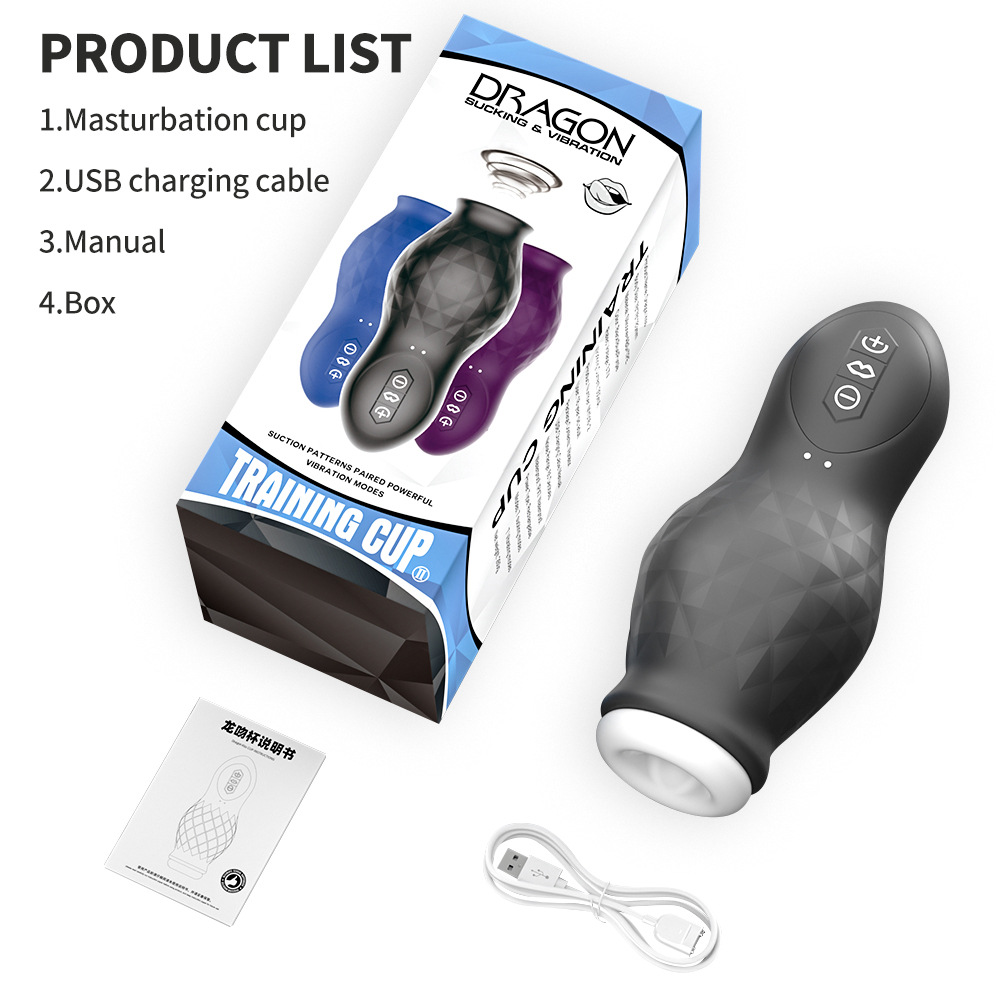 Automatic Sucking Male Sex Toys for Men – Masturbator Ultra Automatic Male Masturbator 7 Vibration & 7 Sucking Modes Realistic 3D Internal Texture for Penis Stimulation Massager with Suction Base