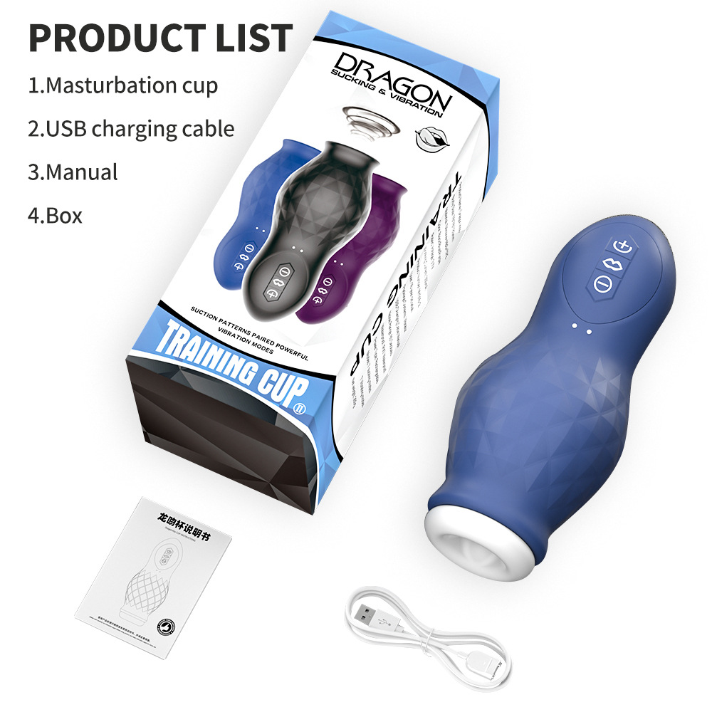 Automatic Sucking Male Sex Toys for Men – Masturbator Ultra Automatic Male Masturbator 7 Vibration & 7 Sucking Modes Realistic 3D Internal Texture for Penis Stimulation Massager with Suction Base