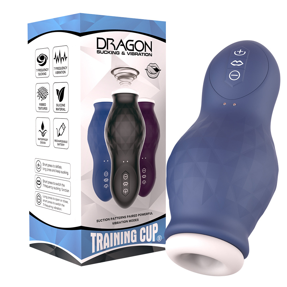 Automatic Sucking Male Sex Toys for Men – Masturbator Ultra Automatic Male Masturbator 7 Vibration & 7 Sucking Modes Realistic 3D Internal Texture for Penis Stimulation Massager with Suction Base