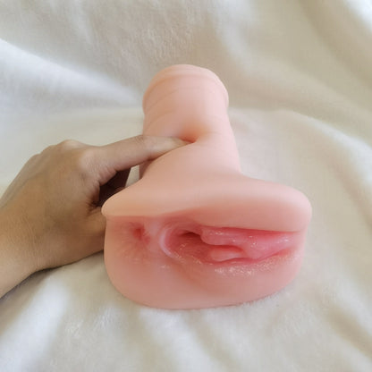 Male Sex Toys Masturbator for Men- 2 in 1 Realistic Male Masturbators with 3D Realistic Vagina and Tight Anus Adult Toys Pocket Pussy,Adult Sex Toys for Men Penis Stimulation Stroker Masturbation Cup.