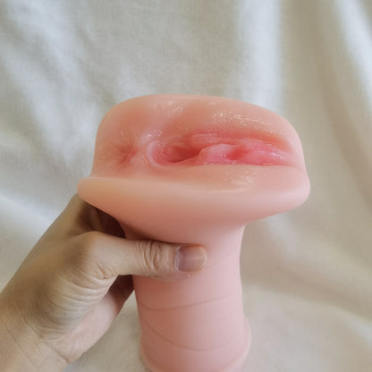 Male Sex Toys Masturbator for Men- 2 in 1 Realistic Male Masturbators with 3D Realistic Vagina and Tight Anus Adult Toys Pocket Pussy,Adult Sex Toys for Men Penis Stimulation Stroker Masturbation Cup.