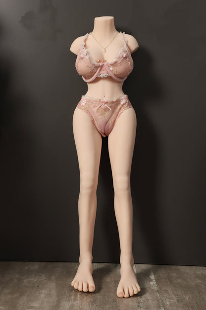 Realistic Sex Doll with Leg, Male Masturbator withGel-Filled Breast Pussy Anal,TPE Solid Dolls for Sex,RealDoll for Men with Breast Ass,Adult Sex Love Doll,Male SexToys