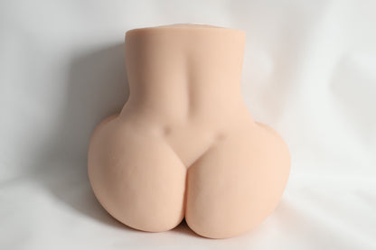 Realistic Silicone Female Torso Masturbator 10.8kg – Heating Suction Vibrating Love Doll with Sound Function
