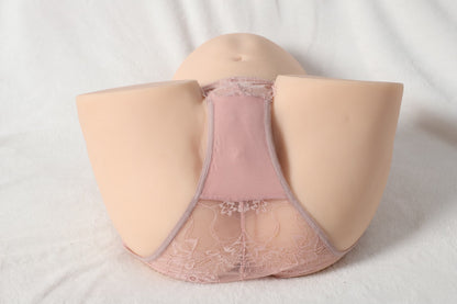 Realistic Silicone Female Torso Masturbator 10.8kg – Heating Suction Vibrating Love Doll with Sound Function