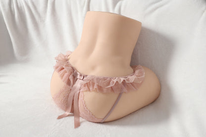 Realistic Silicone Female Torso Masturbator 10.8kg – Heating Suction Vibrating Love Doll with Sound Function