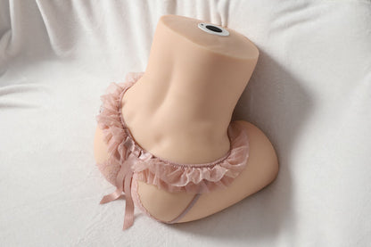 Realistic Silicone Female Torso Masturbator 10.8kg – Heating Suction Vibrating Love Doll with Sound Function
