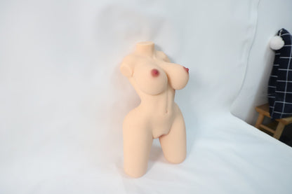Realistic Silicone Female Torso Sex Doll 5.7kg – Soft Skin Feel Compact Love Doll Masturbator Body