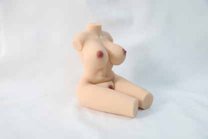 Realistic Silicone Female Torso Sex Doll 5.7kg – Soft Skin Feel Compact Love Doll Masturbator Body