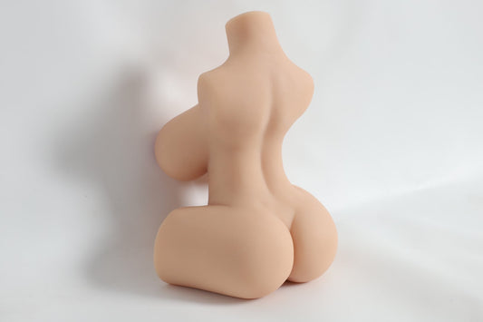 Realistic Silicone Female Mini Torso Masturbator 1.84kg – Soft Skin Feel Compact Love Doll Body