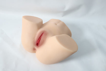 Realistic Silicone Female Torso Masturbator 5.9kg – Waterproof Heating Suction Vibrating Love Doll with Sound