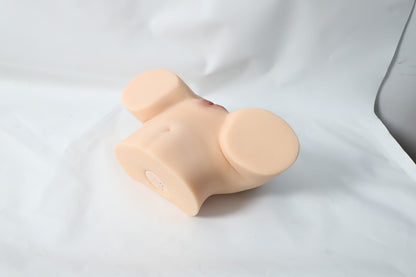 Realistic Silicone Female Torso Masturbator 5.9kg – Waterproof Heating Suction Vibrating Love Doll with Sound