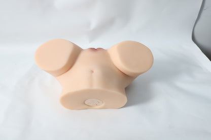 Realistic Silicone Female Torso Masturbator 5.9kg – Waterproof Heating Suction Vibrating Love Doll with Sound