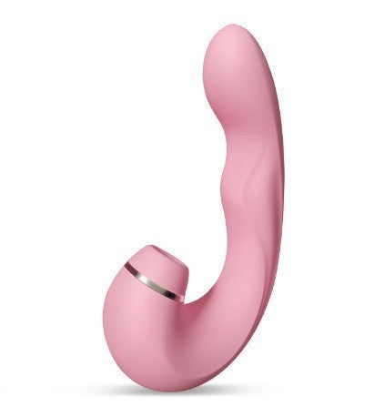 3 in 1 Rechargeable Personal Massager with Suction, Pulsing & Vibration, 5 Suction Modes 5 Pulsing Speeds 10 Frequencies, Waterproof Silicone, Magnetic USB Charging, Discreet Packaging