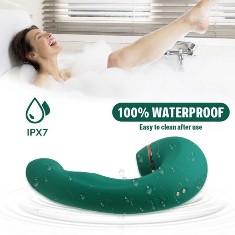 3 in 1 Rechargeable Personal Massager with Suction, Pulsing & Vibration, 5 Suction Modes 5 Pulsing Speeds 10 Frequencies, Waterproof Silicone, Magnetic USB Charging, Discreet Packaging