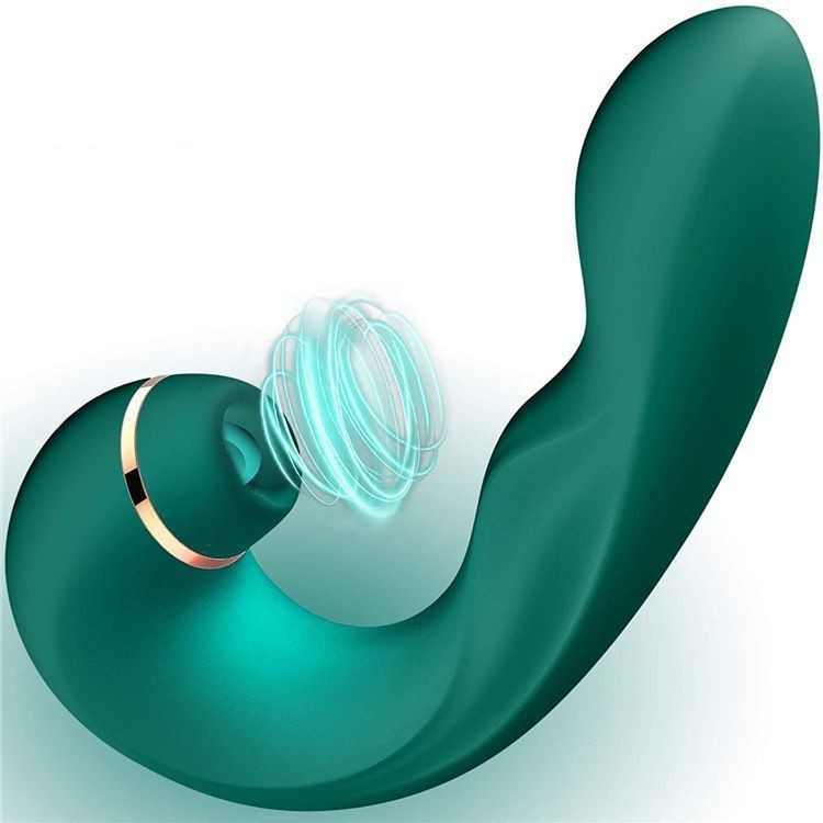 3 in 1 Rechargeable Personal Massager with Suction, Pulsing & Vibration, 5 Suction Modes 5 Pulsing Speeds 10 Frequencies, Waterproof Silicone, Magnetic USB Charging, Discreet Packaging