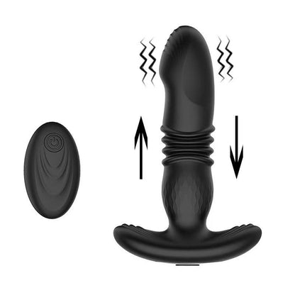 Prostate Massager Anal Vibrator, Prostate Vibratar for Men | Anal Plug - Perineum Stimulator, Male Sex Toy Butt Plug with 20 Vibrating Modes, Remote Control Adult Sex Toys for Men Women Couple