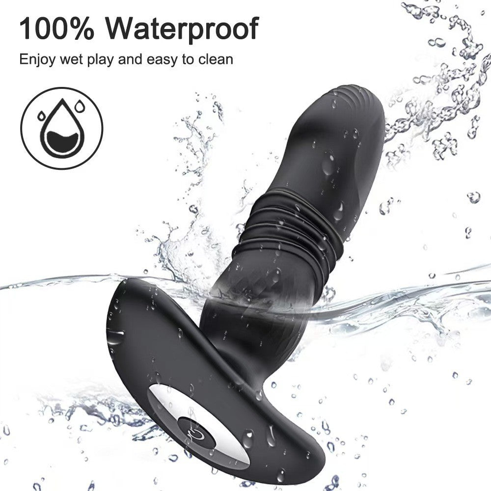Prostate Massager Anal Vibrator, Prostate Vibratar for Men | Anal Plug - Perineum Stimulator, Male Sex Toy Butt Plug with 20 Vibrating Modes, Remote Control Adult Sex Toys for Men Women Couple