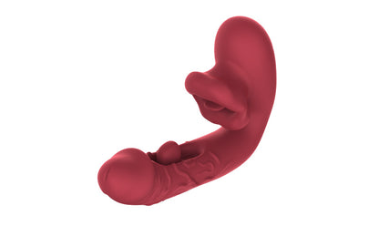 10 Mode Silicone Vibrator Kissing Lip Stimulator Waterproof USB Rechargeable