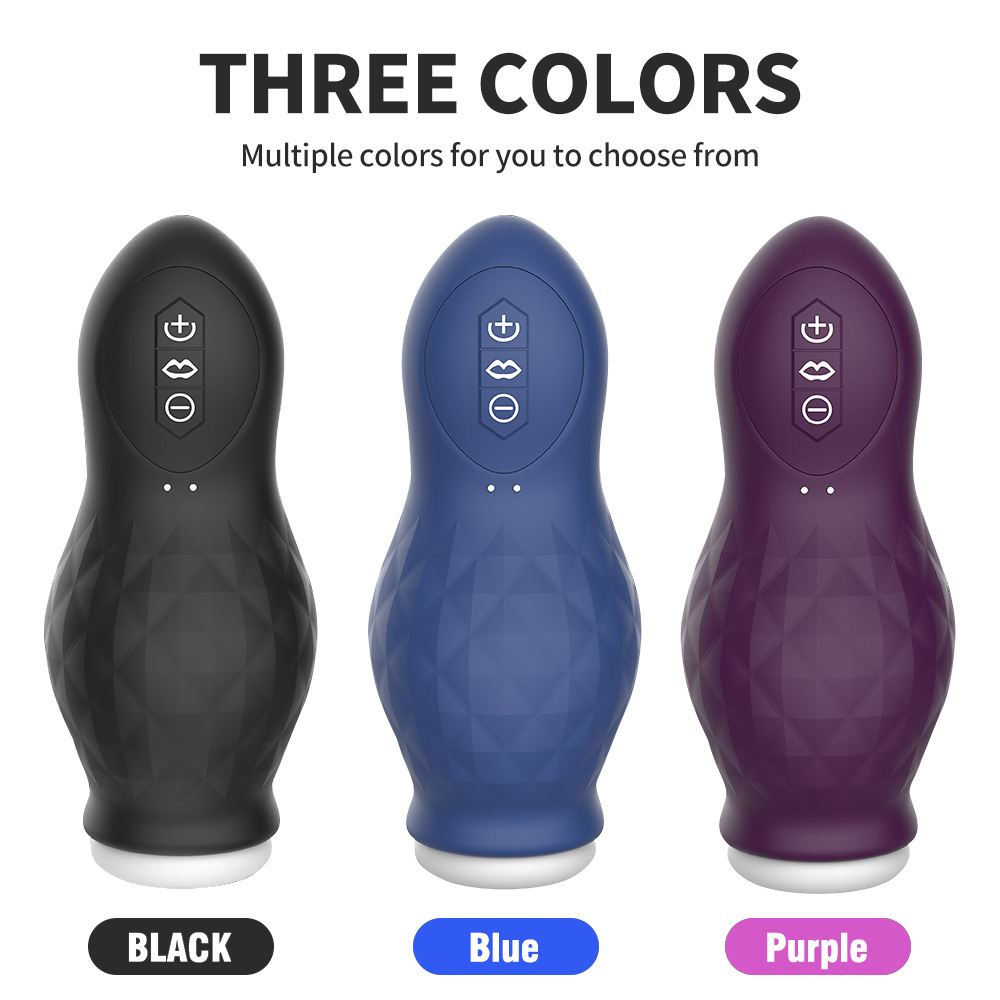 Automatic Sucking Male Sex Toys for Men – Masturbator Ultra Automatic Male Masturbator 7 Vibration & 7 Sucking Modes Realistic 3D Internal Texture for Penis Stimulation Massager with Suction Base