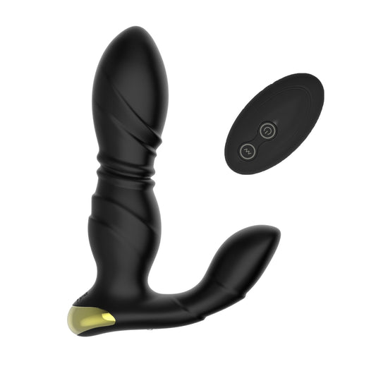 Remote Control Prostate Massager Vibrating Anal Plug Waterproof Silicone USB Rechargeable