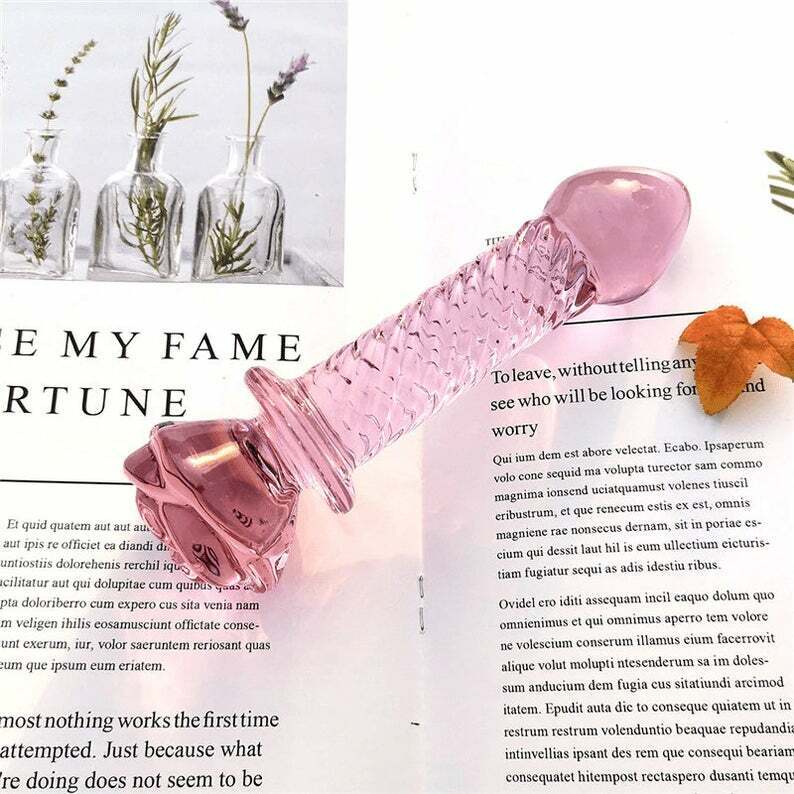 Glass Anal Plug Adult Novelty Toy – Smooth Glass, Multiple Styles