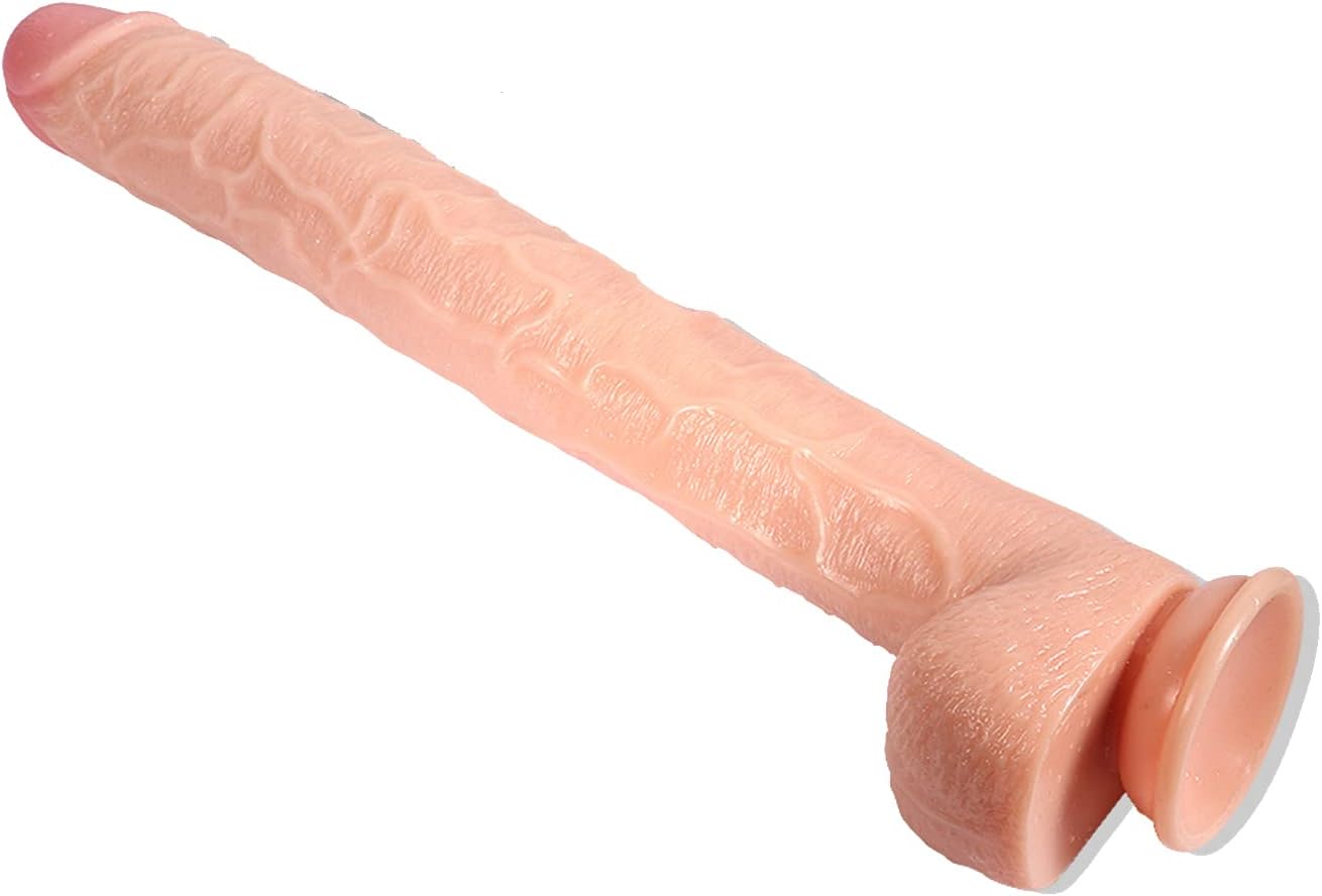 Premium Realistic Silicone Novelty Toy – Large Size, Soft & Flexible Design